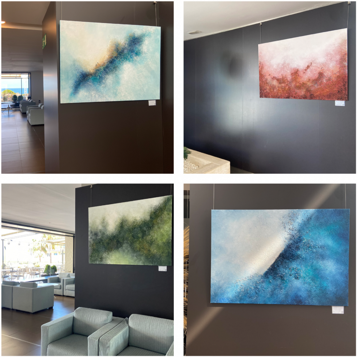 Exposición de Gloria Trincado en Calas de Conil