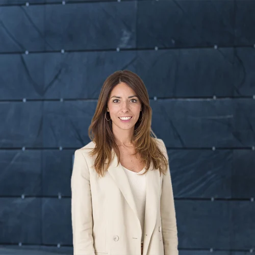 Portrait of Beatriz Miguel Díez, Director of Business at ILUNION Hotels.