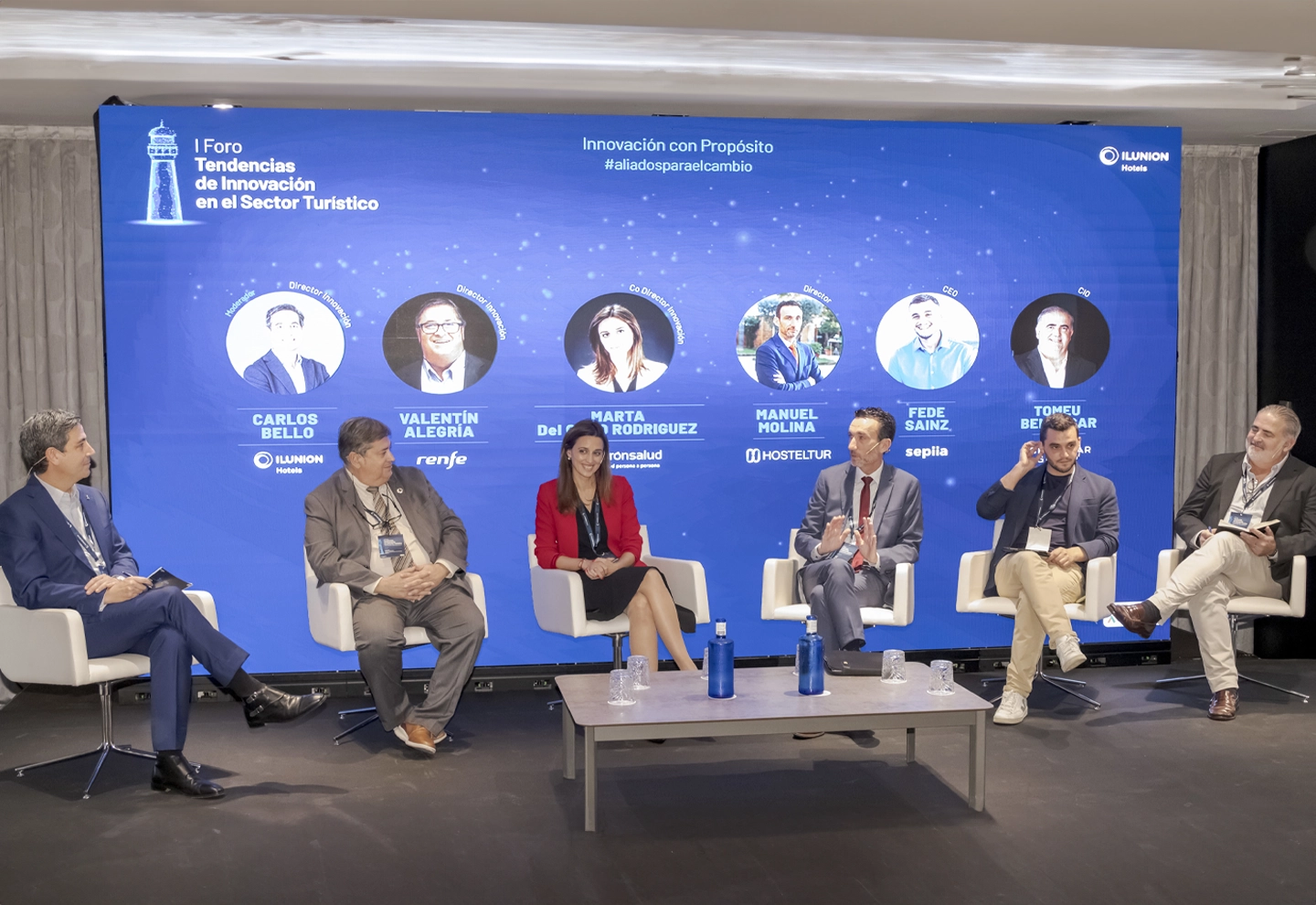 Image from the Innovation Trends Forum in the Tourism Sector.