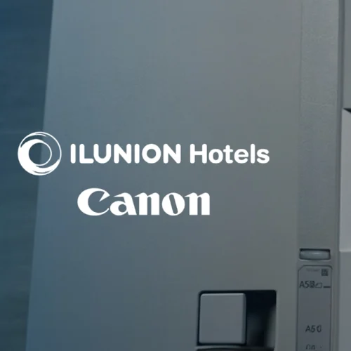 Image of the campaign ILUNION HOTELS AND CANON, UNITED TO PROMOTE THE CIRCULAR ECONOMY.